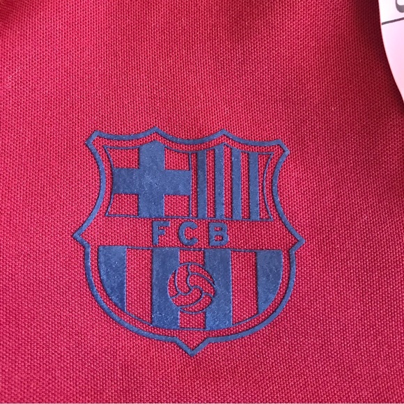 Nike Barcelona Burgundy Track Full Zip Jacket - Picture 3 of 8